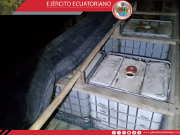 Ejército decomisó un camión con 1500 galones de combustible robado en El Triunfo